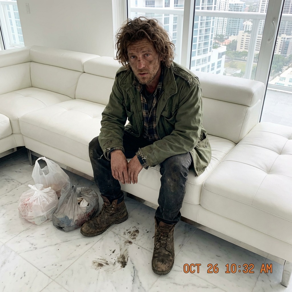 Homeless at Home prank